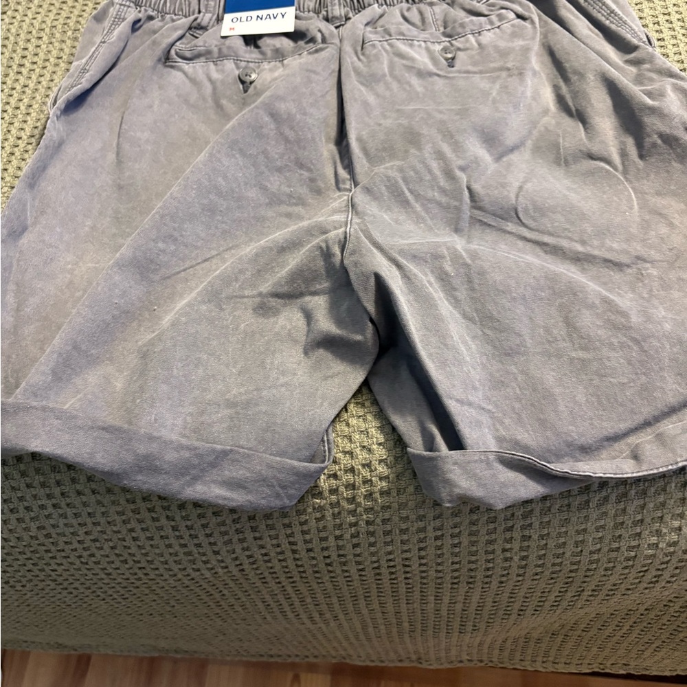 Old Navy Gray Athletic Shorts Comfortable Cotton Blend